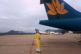 Tiếp viên trưởng Lê Hồng Minh, hãng hàng không Vietnam Airlines. (Ảnh: Nhân vật cung cấp)