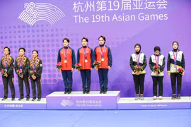 Bảng tổng sắp huy chương ASIAD 19 ngày 6/10: Việt Nam lọt vào top 20