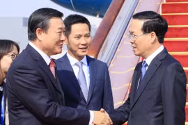 Chủ tịch nước bắt đầu tham dự Diễn đàn “Vành đai và Con đường”
