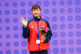 Thua đối thủ chủ nhà, Nguyễn Thị Ngoan giành huy chương Bạc ASIAD 19