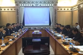 Quang cảnh buổi làm việc. (Ảnh: Xuân Khu/TTXVN)