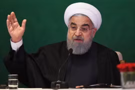 Tổng thống Iran Hassan Rouhani. (Nguồn: AFP/TTXVN)