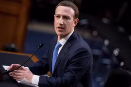 CEO Mark Zuckerberg. (Nguồn: AFP/TTXVN)