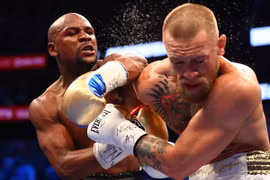 Trận đấu thế kỷ giữa Floyd Mayweather và Connor McGregor. (Nguồn: Reuters)