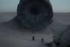 Sâu cát khổng lồ của ''Hành tinh cát.'' (Ảnh: Warner Bros)