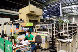 Sản xuất công nghiệp ở Thành phố Hồ Chí Minh. (Nguồn: TTXVN)