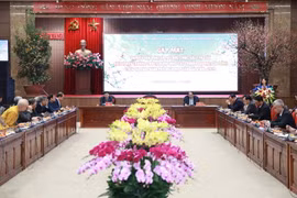 Quang cảnh buổi gặp mặt. (Nguồn: báo Hà Nội mới)