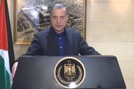Người phát ngôn của Tổng thống Palestine Nabil Abu Rudeineh. (Ảnh: IRNA/TTXVN)