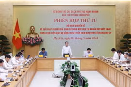 Phó Thủ tướng Trần Lưu Quang phát biểu. (Ảnh: Doãn Tấn/TTXVN)