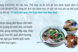 Phở Nam Định trở thành Di sản Văn hóa Phi vật thể Quốc gia