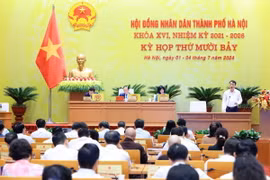 Toàn cảnh phiên chất vấn và trả lời chất vấn. (Ảnh: TTXVN phát)