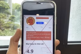 Nhiều người dân bị chiếm đoạt tài sản sau khi cài đặt phần mềm Dịch vụ công giả mạo. (Nguồn: Công an thành phố Hà Nội)