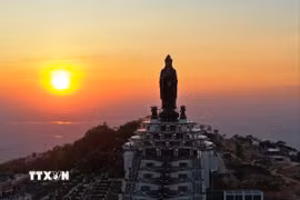 Núi Bà Đen. (Ảnh: TTXVN)