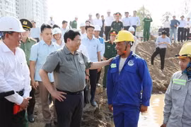 Thủ tướng kiểm tra tiến độ Dự án đường Vành đai 3 TP Hồ Chí Minh 