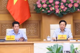 Phó Thủ tướng Trần Hồng Hà chủ trì. (Ảnh: Văn Điệp/TTXVN)