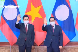 Quan hệ Việt Nam-Lào phát triển sâu rộng, toàn diện trong năm 2021