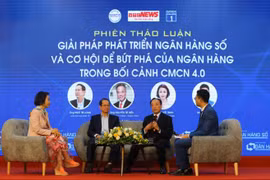 Các đại biểu tại Hội thảo ngân hàng số. (Ảnh: CTV/Vietnam+)