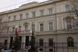 Đại sứ quán Nga tại Vienna, Áo. (Nguồn: AP)