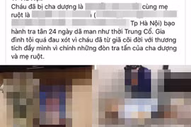 Thông tin về vụ việc được đăng tải trên mạng xã hội. (Ảnh chụp màn hình) 