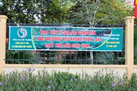 Phạt tiền từ 500.000 đồng đến 1 triệu đồng nếu không phân loại chất thải rắn sinh hoạt tại nguồn. (Ảnh: CTV/Vietnam+)