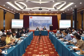 Chương trình đối thoại chính sách kinh tế biển Việt Nam - Nhật Bản năm 2023. (Ảnh: PV/Vietnam+)