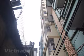 Nhà cao tầng ở Hà Nội. (Ảnh minh họa. Nguồn: Hoài Nam/Vietnam+)