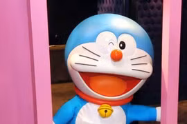 Nhật Bản "xuất khẩu" chú mèo máy Doraemon sang Mỹ