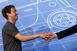 Mark Zuckerberg lọt vào tốp ba tỷ phú "tiền nhiều hơn tuổi"