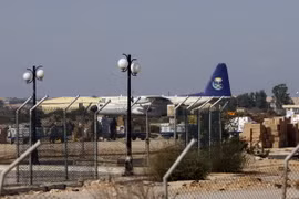 Quang cảnh sân bay Arish ngày 29/12/2008. (Nguồn: AFP/ TTXVN)