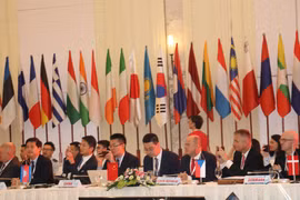 Ngày 9/10, Hội nghị Tổng cục trưởng Hải quan ASEM 13 chính thức khai mạc, tại Hạ Long, Quảng Ninh, Việt Nam. (Ảnh: PV/Vietnam+)