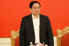 Ủy viên Bộ Chính trị, Bí thư Trung ương Đảng, Trưởng Ban Tổ chức Trung ương Phạm Minh Chính. (Nguồn: TTXVN)