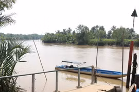 156ha vườn Dừa đã được chuyển đổi thành đất cho dự án thương mại nhà ở và sân golf. (Ảnh: Trần Xuân Tình/Vietnam+)
