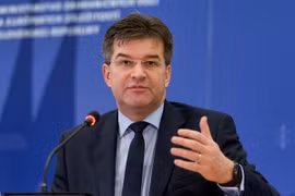 Ngoại trưởng Slovakia Miroslav Lajcak. (Nguồn: TASR)
