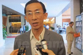 Đại biểu Quốc hội Trần Hoàng Ngân. (Ảnh: Đức Duy/Vietnam+)