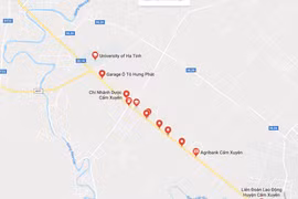 Nơi xảy ra vụ việc. (Nguồn: Google Maps)