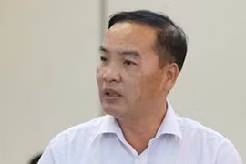 Bị can Lê Nam Trà, nguyên Chủ tịch Hội đồng thành viên MobiFone. (Nguồn: TTXVN phát)