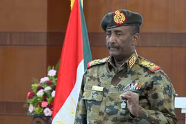 Chủ tịch Hội đồng chủ quyền Sudan Abdel-Fattah Al-Burhan. (Ảnh: AFP/TTXVN)