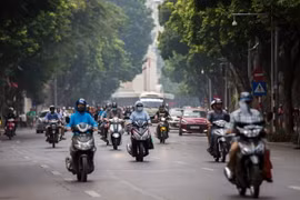 Hà Nội có mưa vài nơi. (Ảnh minh họa: Trọng Đạt/TTXVN)