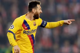 Messi ghi bàn 15 mùa giải liên tiếp ở Champions League. (Nguồn: Getty Images)