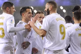 Real Madrid thắng 4-0 trước Eibar. (Nguồn: Getty Images)