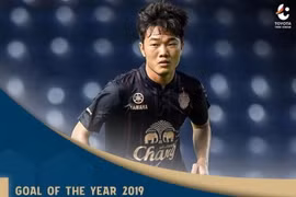 Xuân Trường được vinh danh ở hạng mục Bàn thắng đẹp nhất Thai League 2019.