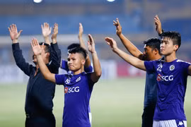 Hà Nội FC không được dự cúp châu Á là điều đáng tiếc. (Ảnh: Trọng Đạt/TTXVN)