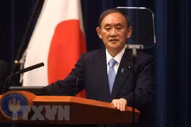 Thủ tướng Nhật Bản Yoshihide Suga. (Nguồn: AFP/TTXVN)