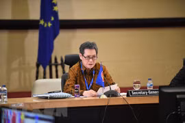 Tổng thư ký Hiệp hội các quốc gia Đông Nam Á (ASEAN) Dato Lim Jock Hoi. (Ảnh: TTXVN phát) 