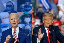 Trong ảnh: Ứng cử viên Tổng thống Mỹ của đảng Dân chủ Joe Biden (trái) và đương kim Tổng thống Donald Trump (phải) (Nguồn: AFP/TTXVN)