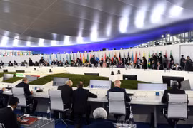 Quang cảnh Hội nghị thượng đỉnh G20 ở Rome, Italy ngày 30/10/2021. (Ảnh: THX/TTXVN) 