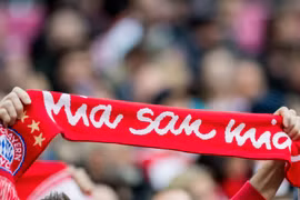 Khẩu ngữ kiêu hãnh và đầy tự tin "Mia san mia" của FC Bayern (Nguồn: Bundesliga.com)