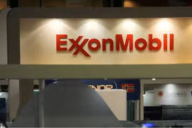 Logo của ExxonMobil. (Ảnh: Reuters) 
