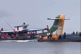 Hình ảnh máy bay bị rơi. (Nguồn: wionews.com) 