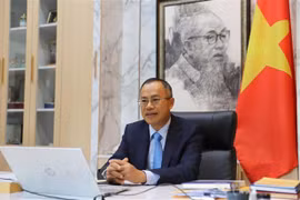 Đại sứ Việt Nam tại Thái Lan kiêm nhiệm Đại diện Thường trực của Việt Nam tại ESCAP Phan Chí Thành. (Ảnh: Ngọc Quang/TTXVN) 
